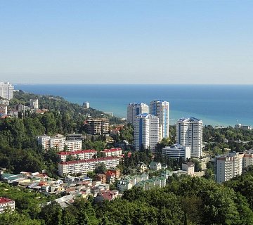 Панорама Хосты. Автор фото: Владислав Феоктистов. Фото: tonkosti.ru