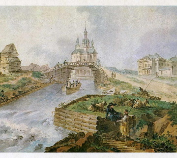 Жан Балтазар де ла Траверс. «Вышний Волочек». 1786