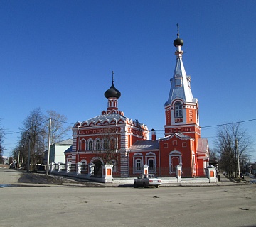 Семенов, старообрядческая церковь Николая Чудотворца (1905-1916). Автор фото: Кисавинов. Фото: ru.wikipedia.org
