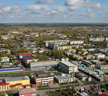 Вид на Камышлов. Фото: kam1.ru