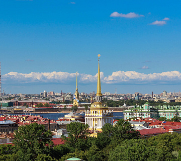 Панорама Санкт-Петербурга. Фото: lite.35photo.pro