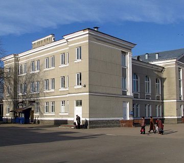 Вокзал станции Арзамас-2. Фото: geolocation.ws
