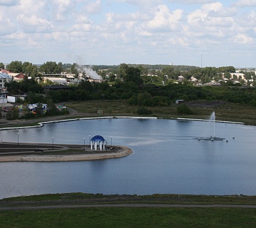 Анжеро-Судженск. Озеро Теплое (Горячее). Фото: photo.sibnet.ru