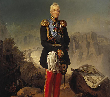 Е. И. Ботман. «Портрет М. С. Воронцова». 1860-1870-е