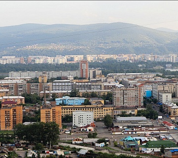 Панорама Красноярска. Фото: panoramio.com