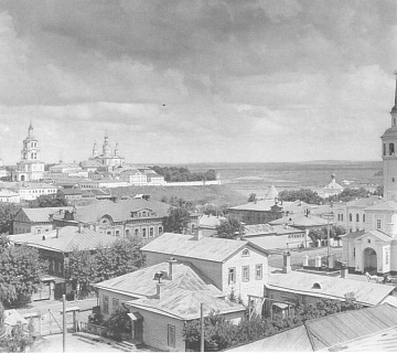Вятка. Панорама северо-восточной части. Конец 19 – начало 20 вв. Автор фото: С. А. Лобовиков