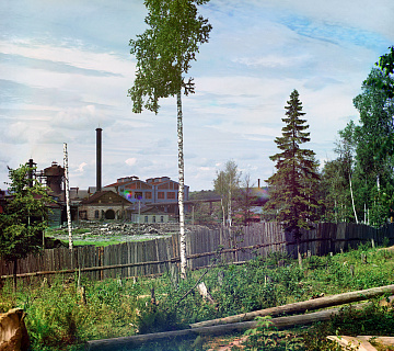 Железоделательный Аша-Балашовский завод. 1910. Автор фото: С. М. Прокудин-Горский