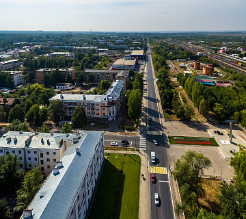 Вид на Чапаевск. Фото: vladimirkrym.livejournal.com
