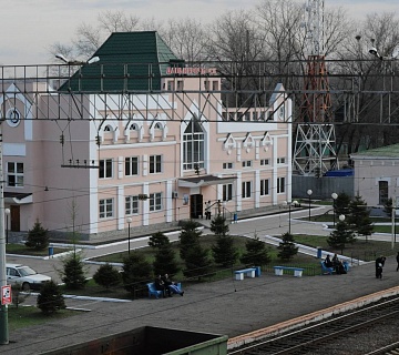 Дальнереченск. Железнодорожный вокзал. Фото: dalinerechensk.ru