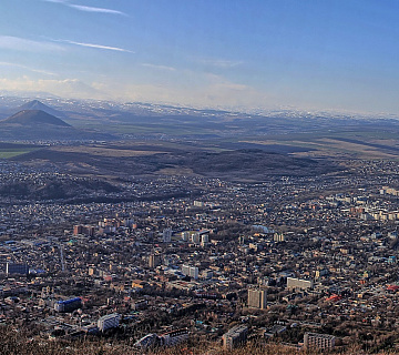Панорама Пятигорска. Автор фото: Владимир Мигузов. Фото: rasfokus.ru