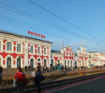 Станция Вологда-1. Автор фото: Николай Квадратов. Фото: yandex.ru