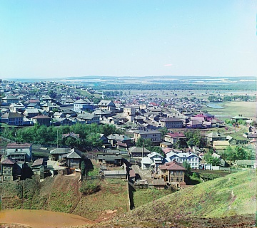 Уфа. Межгорье. 1910. Автор фото: С. М. Прокудин-Горский