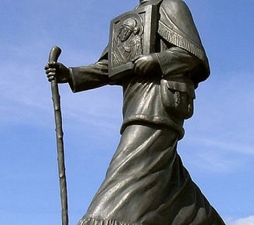 Ишим. Памятник Прасковье Луполовой (скульптор – В. М. Клыков). Автор фото: Геннадий Крамор. Фото: ershov.ishimkultura.ru
