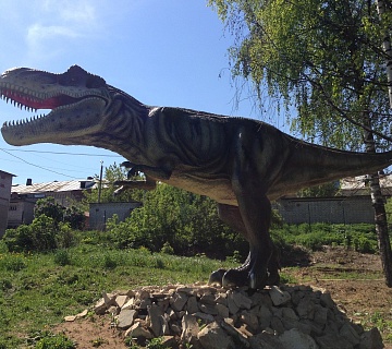 Динопарк «Динозавры на Вятке». Фото: visitkirov.ru