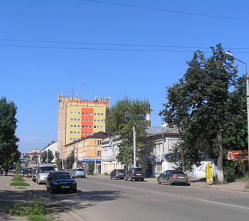 Александров, ул. Ленина. Фото: wikimapia.org