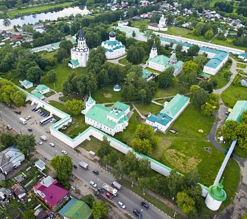 Вид на Успенский женский монастырь. Фото: vk.com/alexmuzeum