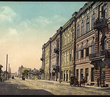 Старый Иркутск. 6-я Солдатская улица (ныне – ул. Литвинова). Дом Замятина