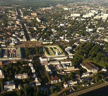 Вид на Кострому. Фото: akuramazda.livejournal.com