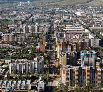 Панорама Читы. Автор фото: Дмитрий Игнатов. Фото: panoramio.com
