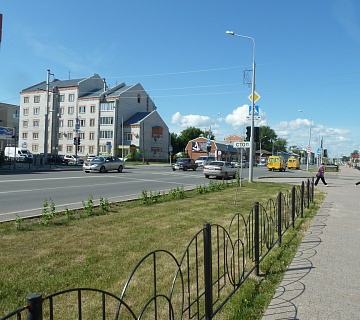 Ишим, ул. Карла Маркса. Фото: skyscrapercity.com