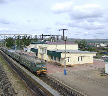 Станция Могзон. Фото: photo.sibnet.ru