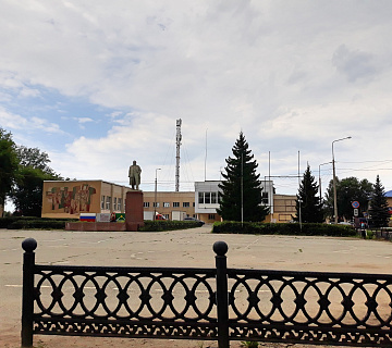 Аргаяш. Площадь им. В. И. Ленина. Фото: wikimapia.org