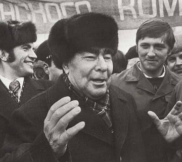 Л. И. Брежнев на станции Сковородино. 4 апреля 1978
